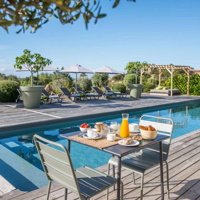 Terrasse des Chambres de Mila